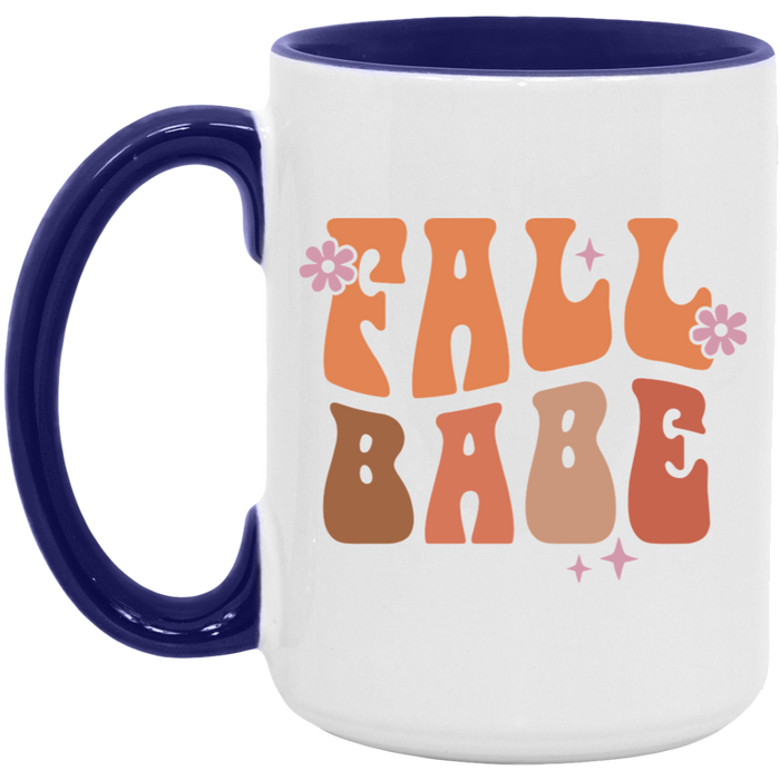 Fall Babe Flowers Mug