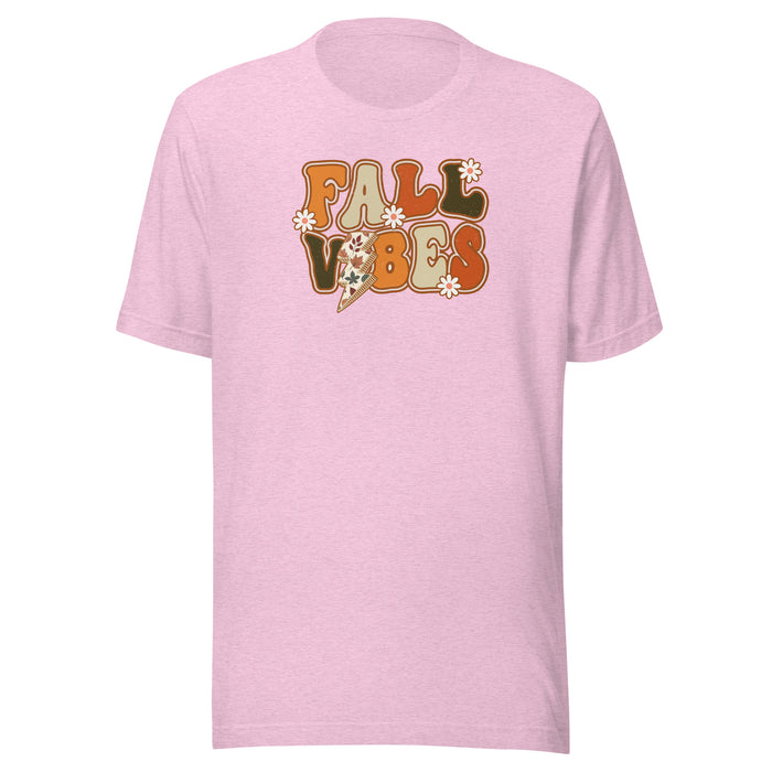 Fall Vibes Flower Bolt T-Shirt