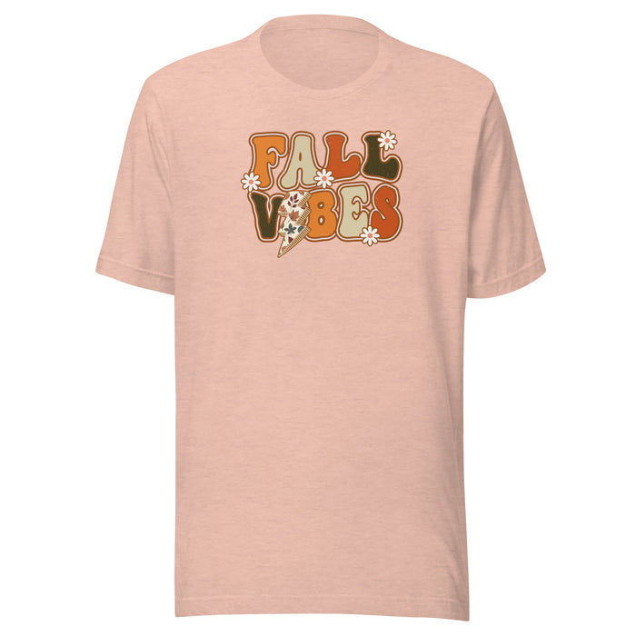 Fall Vibes Flower Bolt T-Shirt