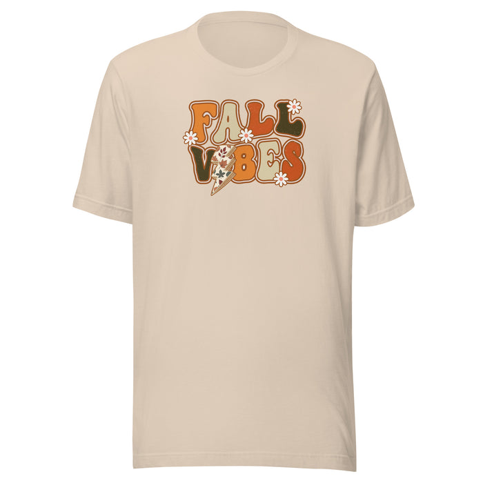 Fall Vibes Flower Bolt T-Shirt