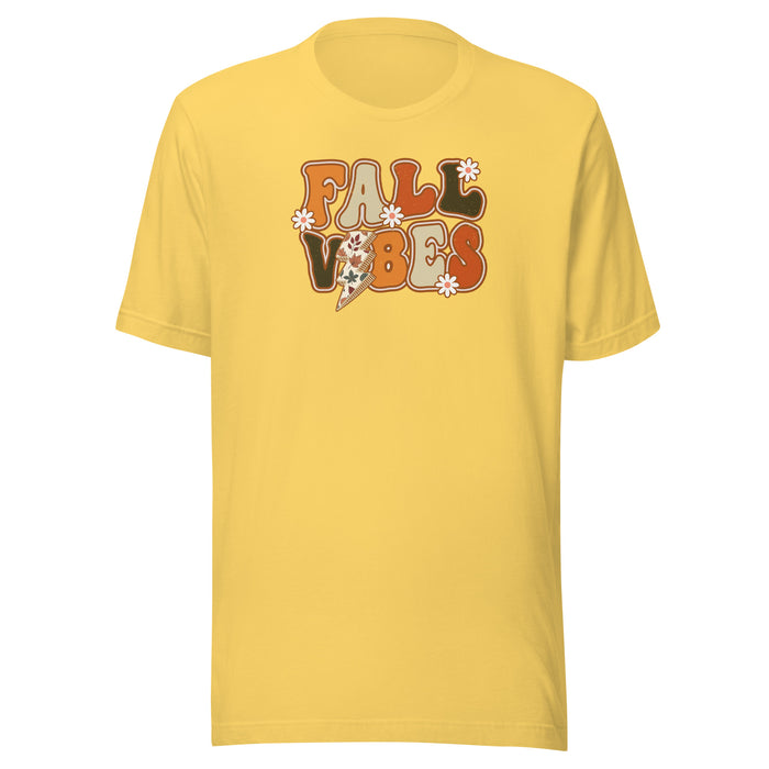 Fall Vibes Flower Bolt T-Shirt