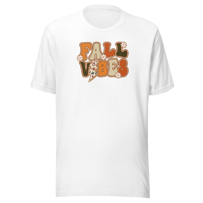 Fall Vibes Flower Bolt T-Shirt