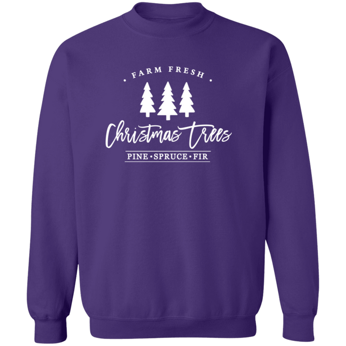 Farm Fresh Christmas Trees Sweatshirt