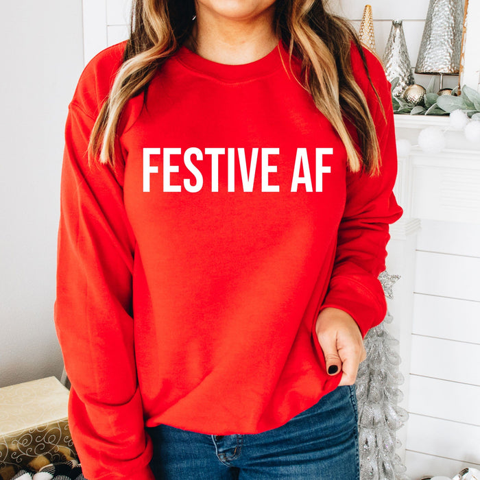 Festive AF Sweatshirt