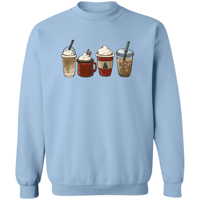 Festive Drinks Crewneck Sweatshirt
