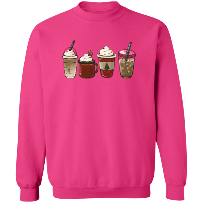 Festive Drinks Crewneck Sweatshirt