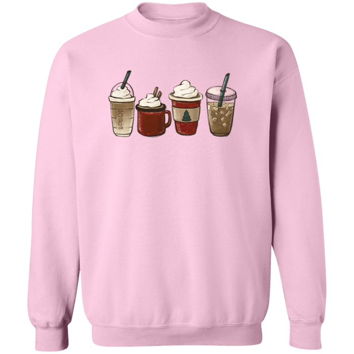 Festive Drinks Crewneck Sweatshirt