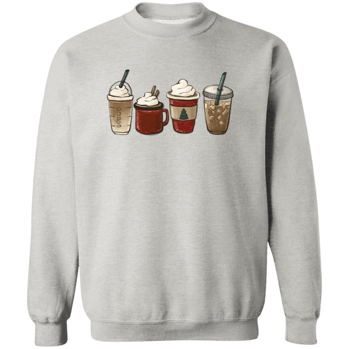 Festive Drinks Crewneck Sweatshirt