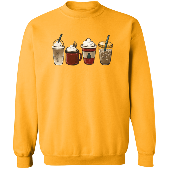 Festive Drinks Crewneck Sweatshirt