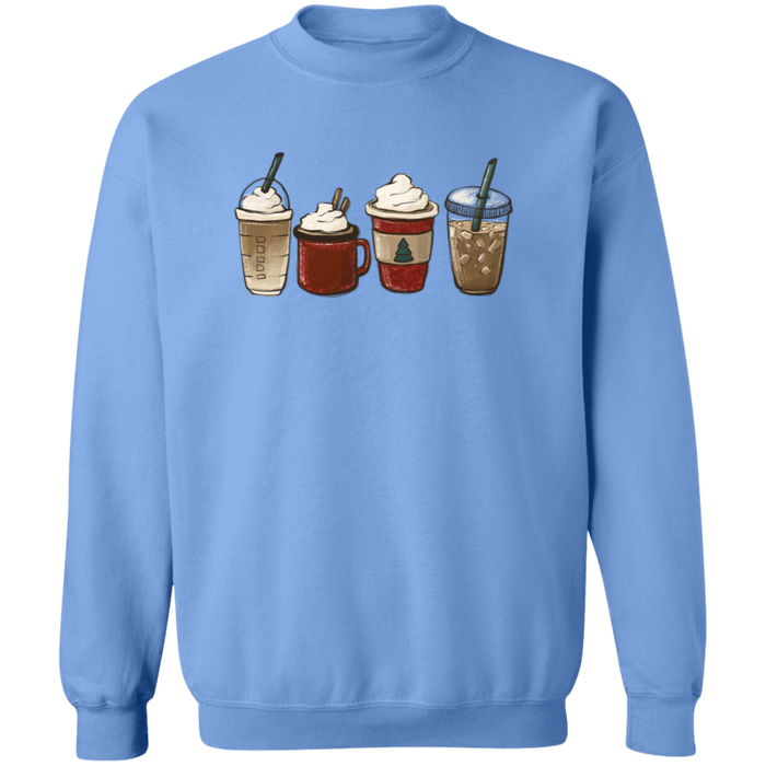 Festive Drinks Crewneck Sweatshirt