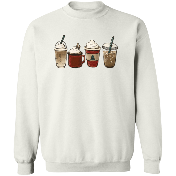 Festive Drinks Crewneck Sweatshirt
