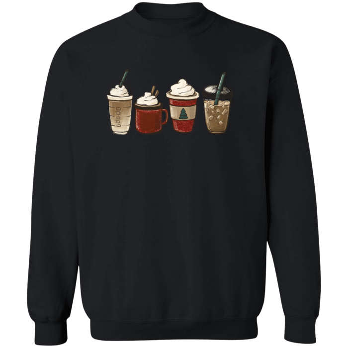 Festive Drinks Crewneck Sweatshirt