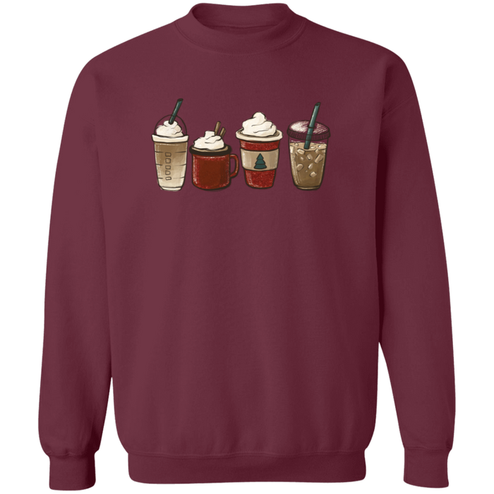 Festive Drinks Crewneck Sweatshirt