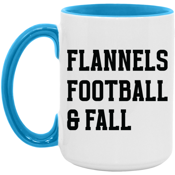 Flannels, Football, & Fall Mug