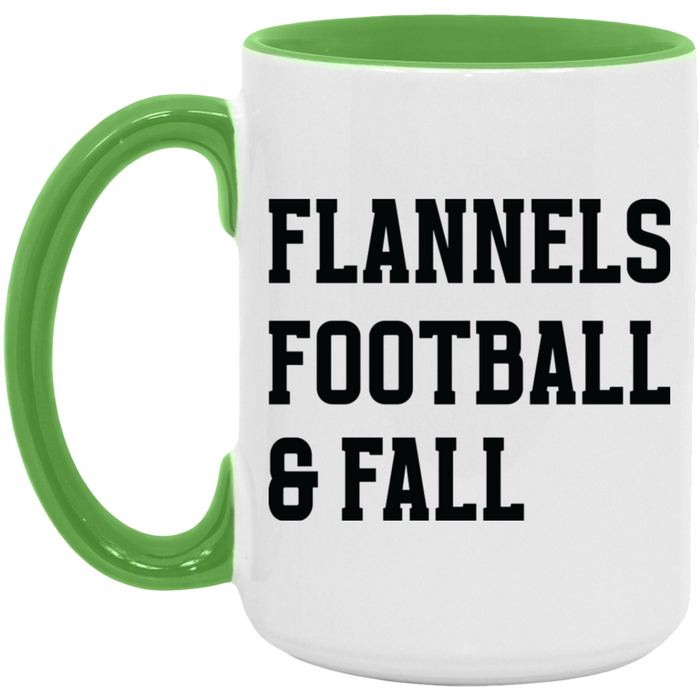 Flannels, Football, & Fall Mug