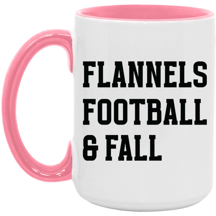 Flannels, Football, & Fall Mug