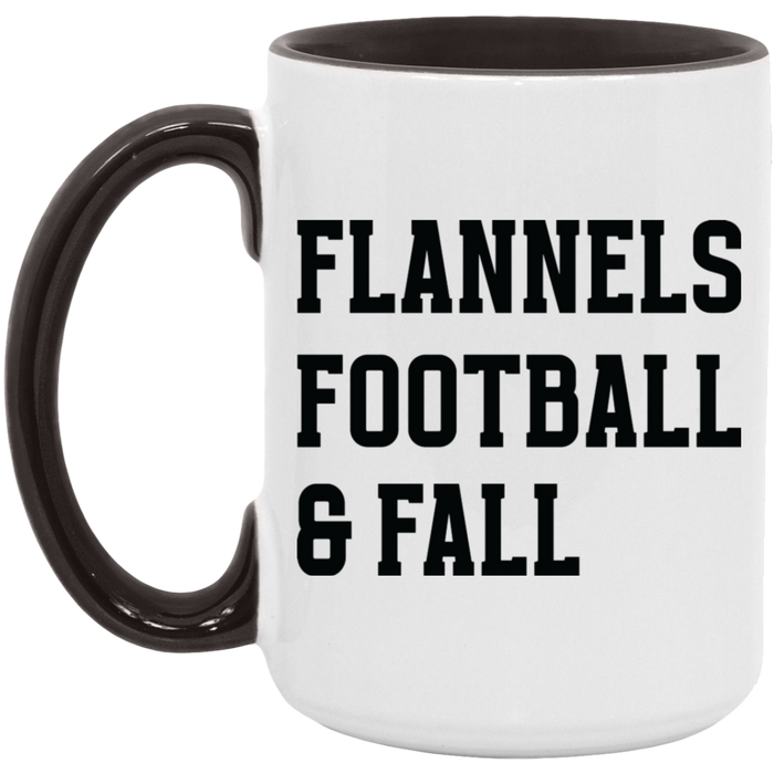 Flannels, Football, & Fall Mug