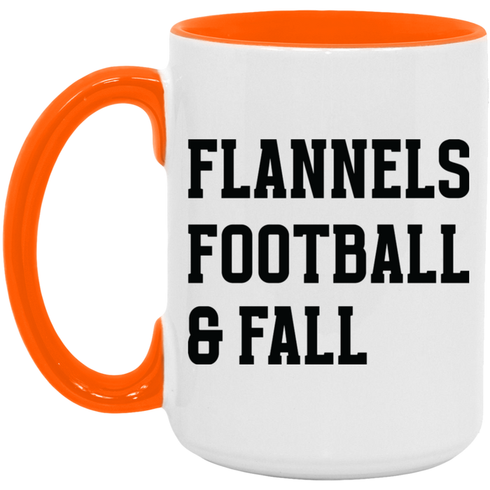 Flannels, Football, & Fall Mug