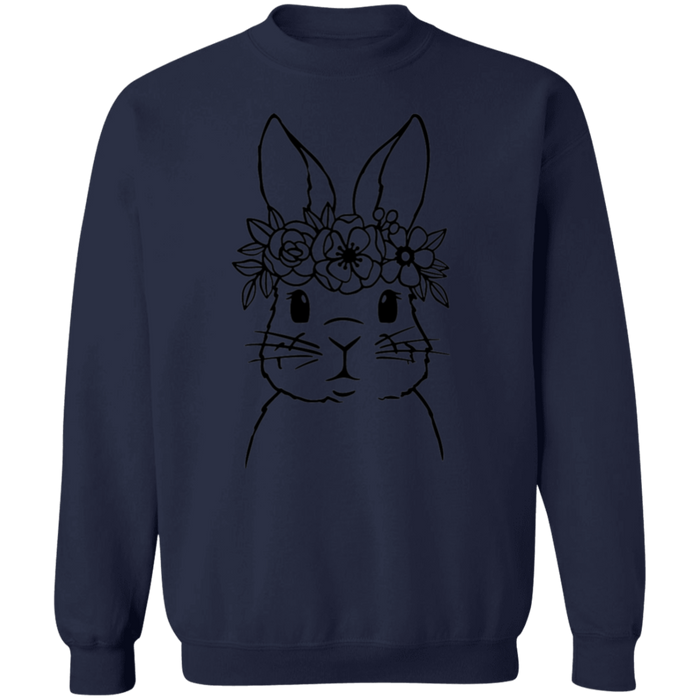 Floral Bunny Sweatshirt