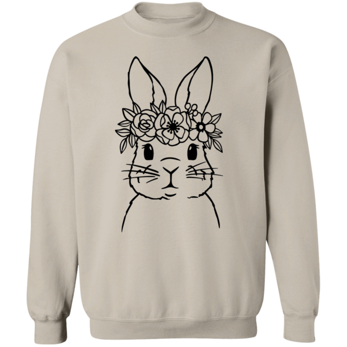 Floral Bunny Sweatshirt