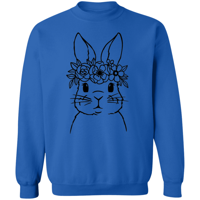 Floral Bunny Sweatshirt