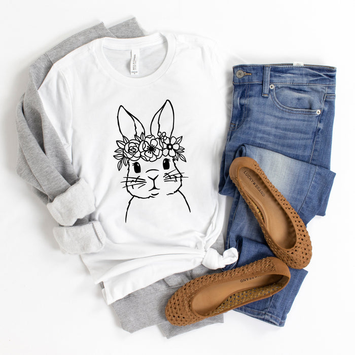 Floral Bunny T-Shirt