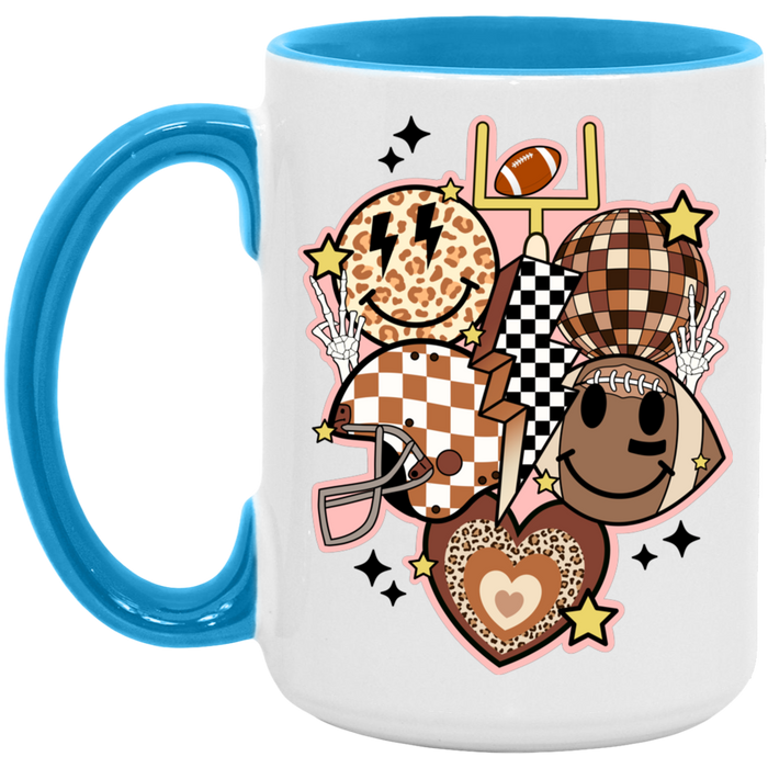 Football Season Smiley Mug