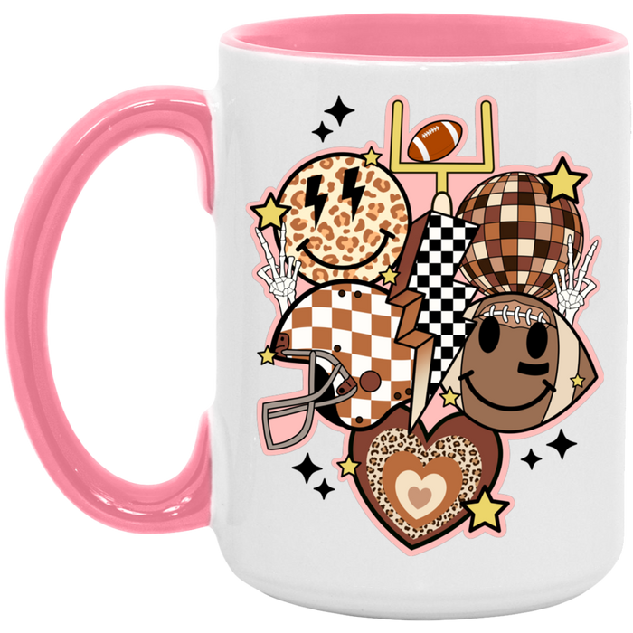 Football Season Smiley Mug