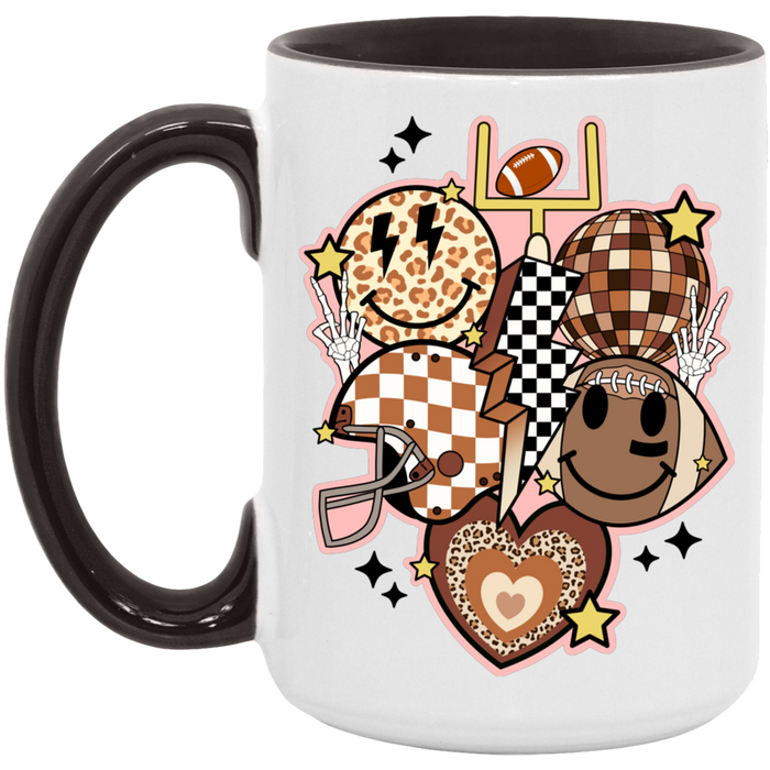 Football Season Smiley Mug