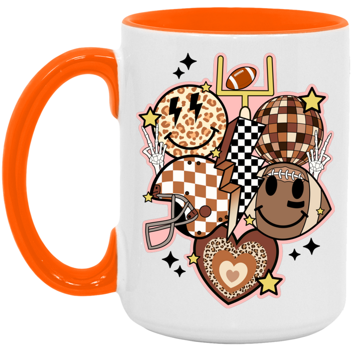 Football Season Smiley Mug