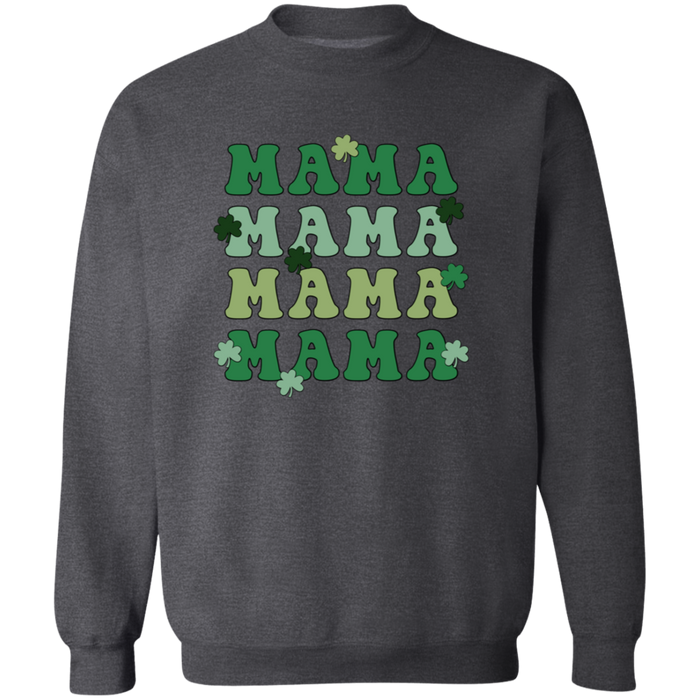 Green Mama Shamrocks Sweatshirt