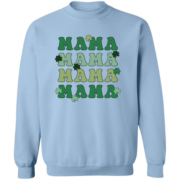 Green Mama Shamrocks Sweatshirt