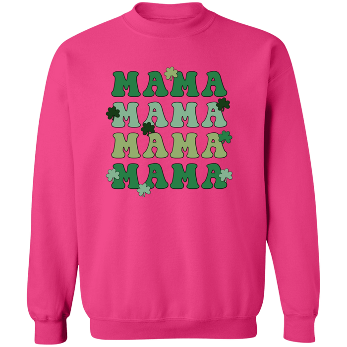 Green Mama Shamrocks Sweatshirt