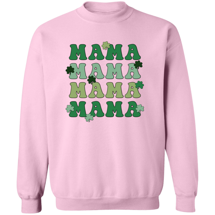 Green Mama Shamrocks Sweatshirt
