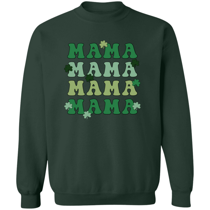 Green Mama Shamrocks Sweatshirt