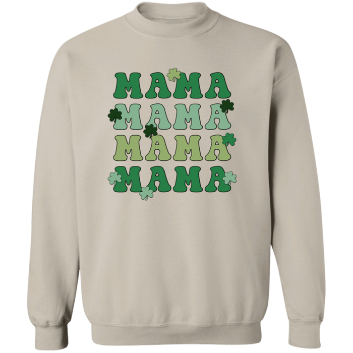 Green Mama Shamrocks Sweatshirt