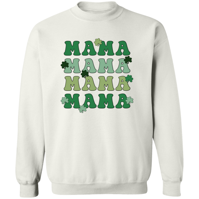 Green Mama Shamrocks Sweatshirt