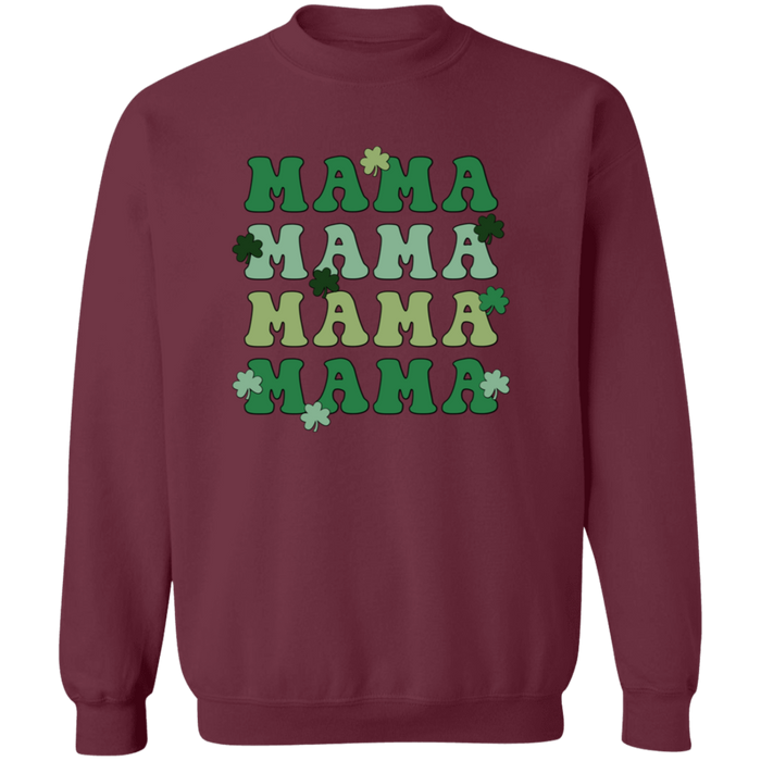 Green Mama Shamrocks Sweatshirt