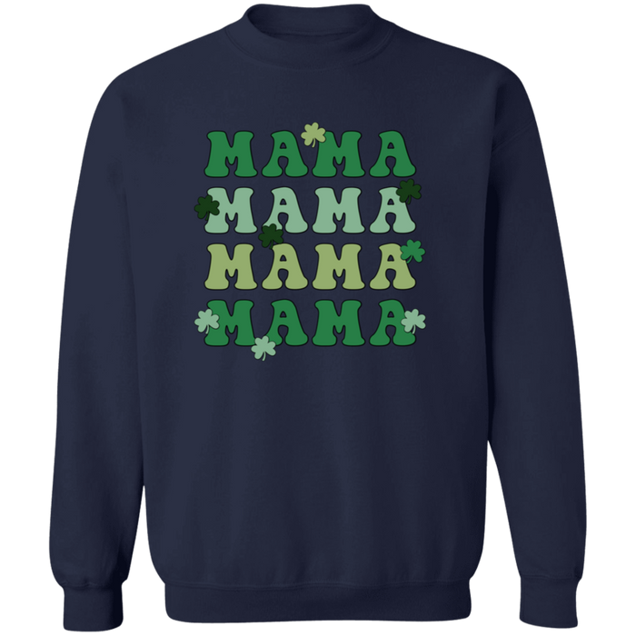 Green Mama Shamrocks Sweatshirt