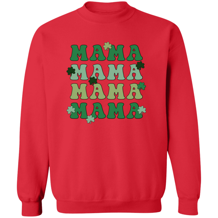 Green Mama Shamrocks Sweatshirt