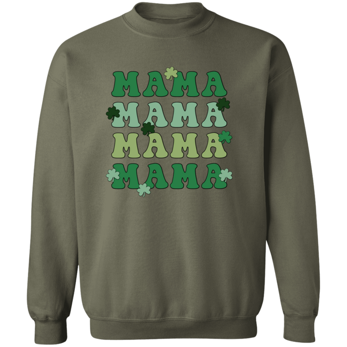 Green Mama Shamrocks Sweatshirt