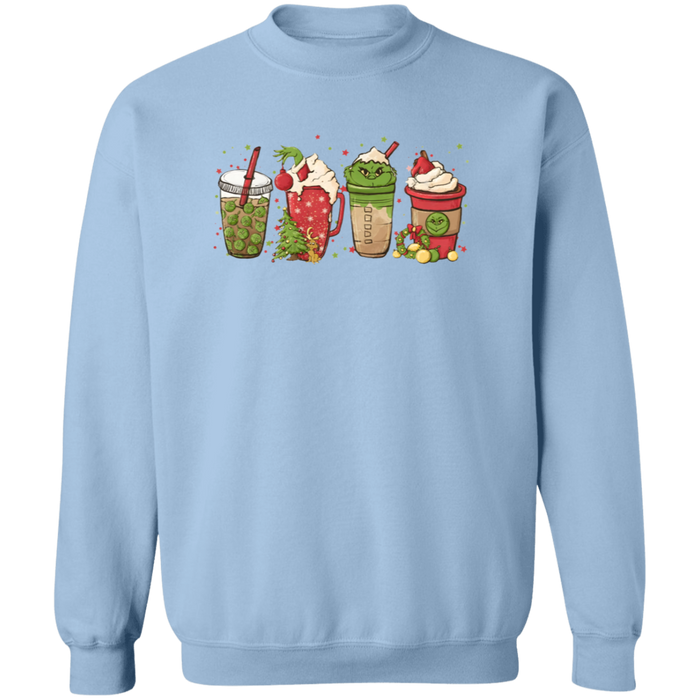 Grinch Cups Sweatshirt