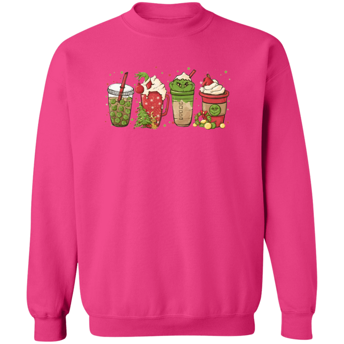 Grinch Cups Sweatshirt