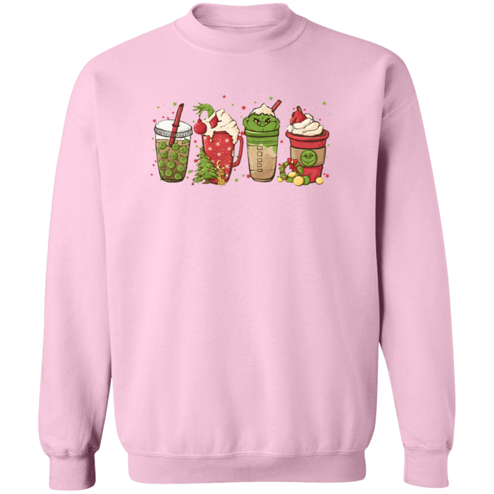 Grinch Cups Sweatshirt