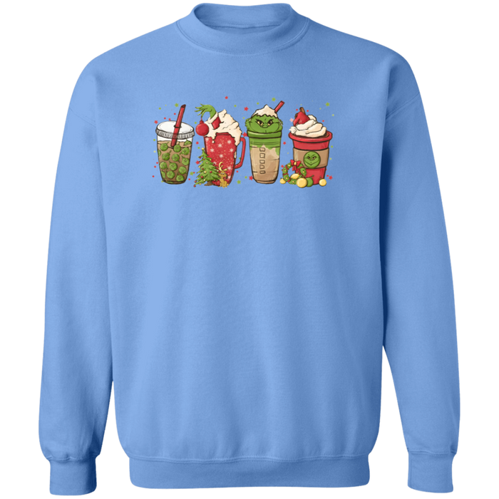 Grinch Cups Sweatshirt
