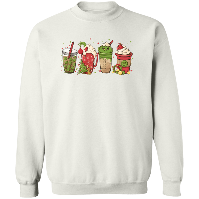 Grinch Cups Sweatshirt