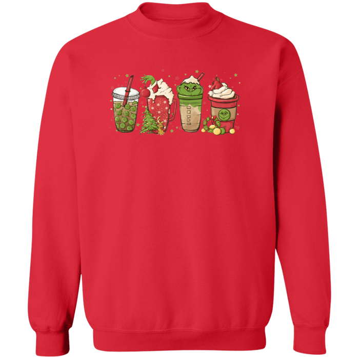 Grinch Cups Sweatshirt