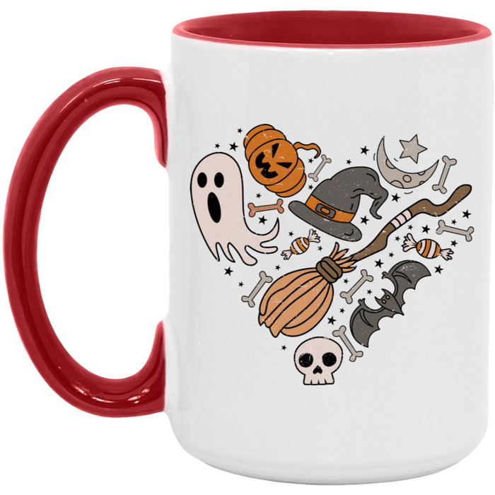 Halloween Heart Mug