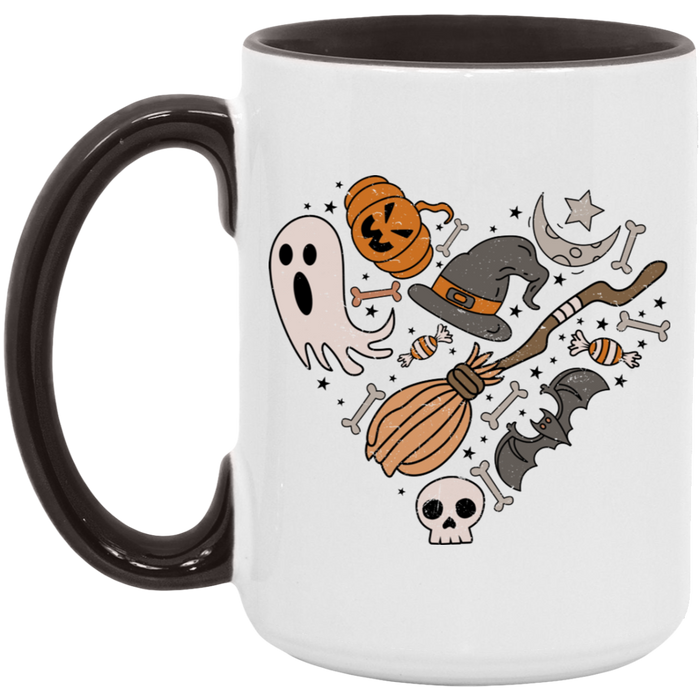 Halloween Heart Mug