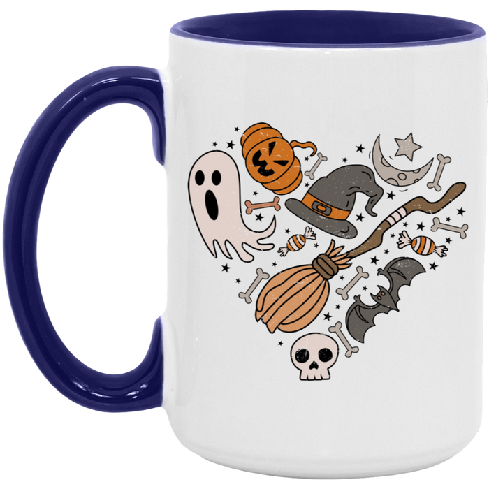 Halloween Heart Mug